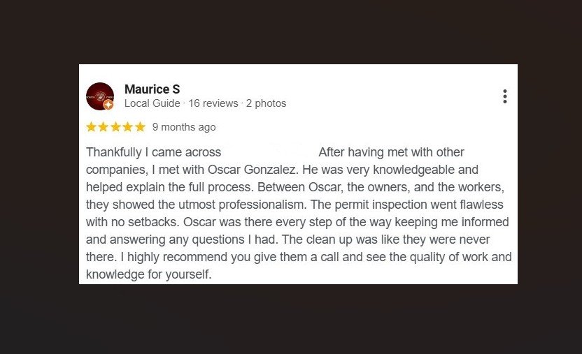Maurice Sodre Review Miami Roofing - Miami Roofing Review